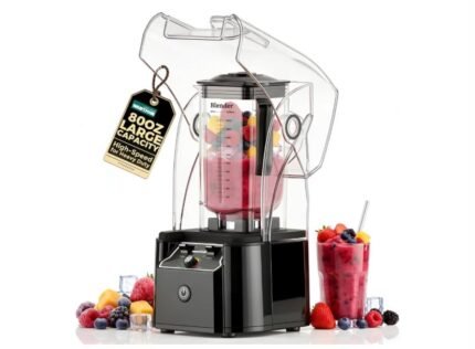 WantJoin Professional Commercial Blender with Quiet Shield 2200W